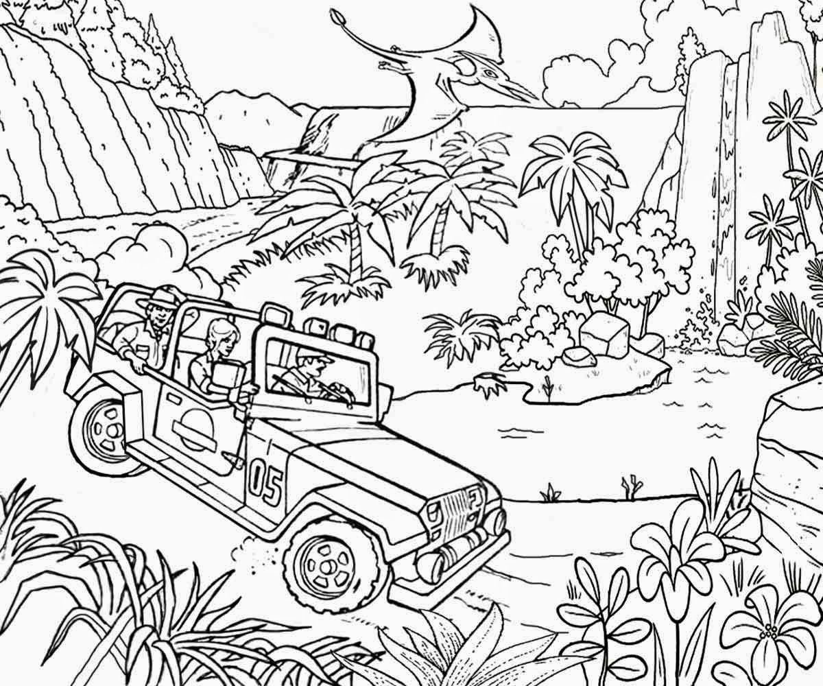 38 Free Coloring Pages Jurassic World