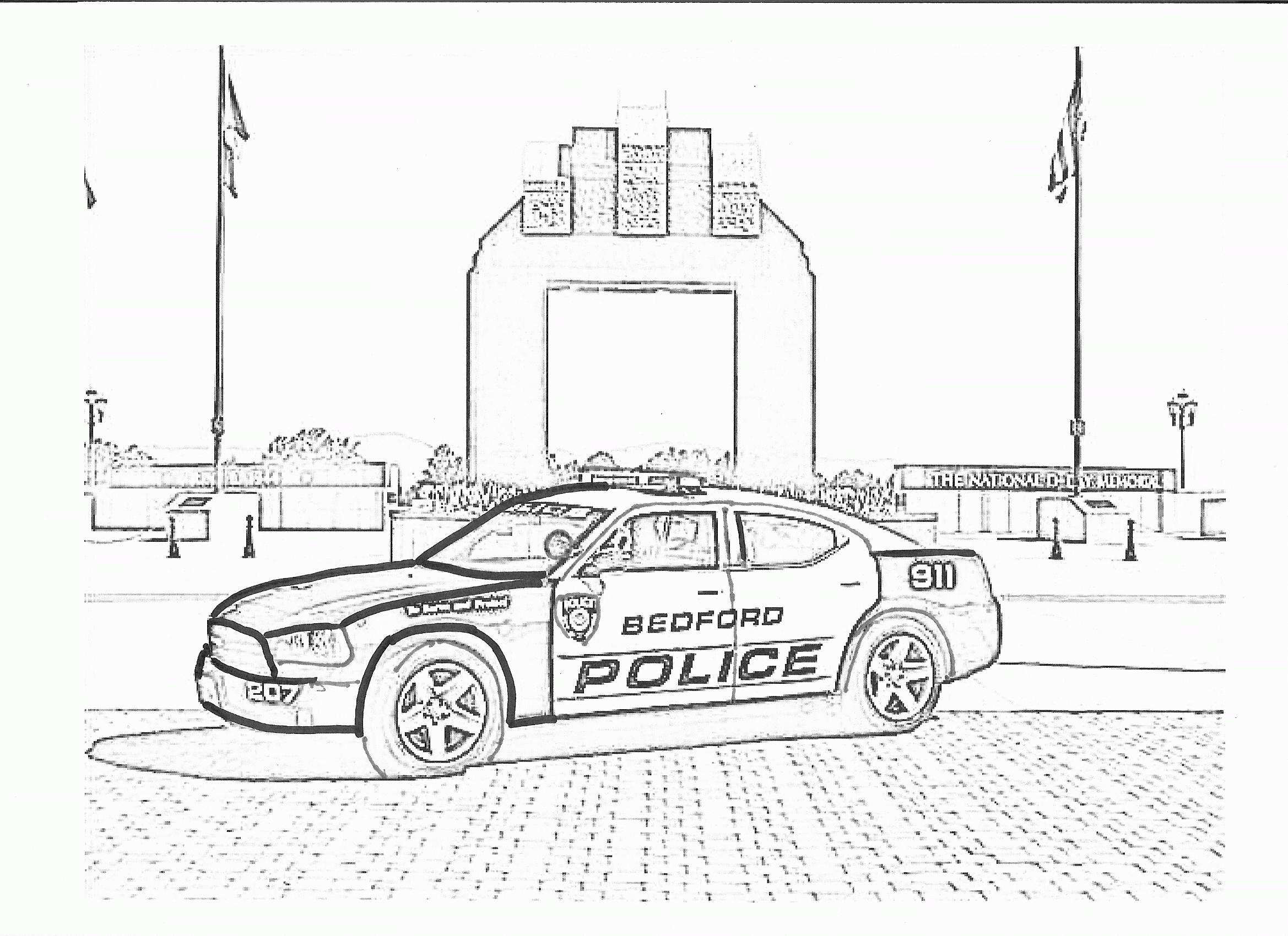 police airplane coloring pages - Clip Art Library