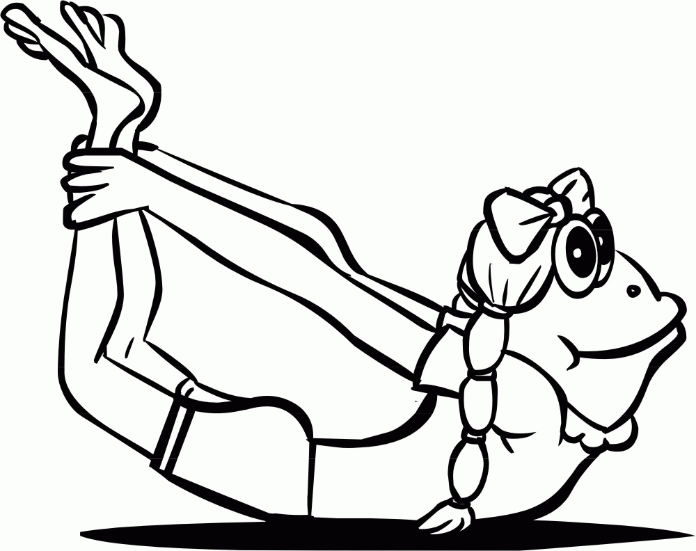  Yoga Coloring Pages Printable - ABC Kids Yoga Coloring