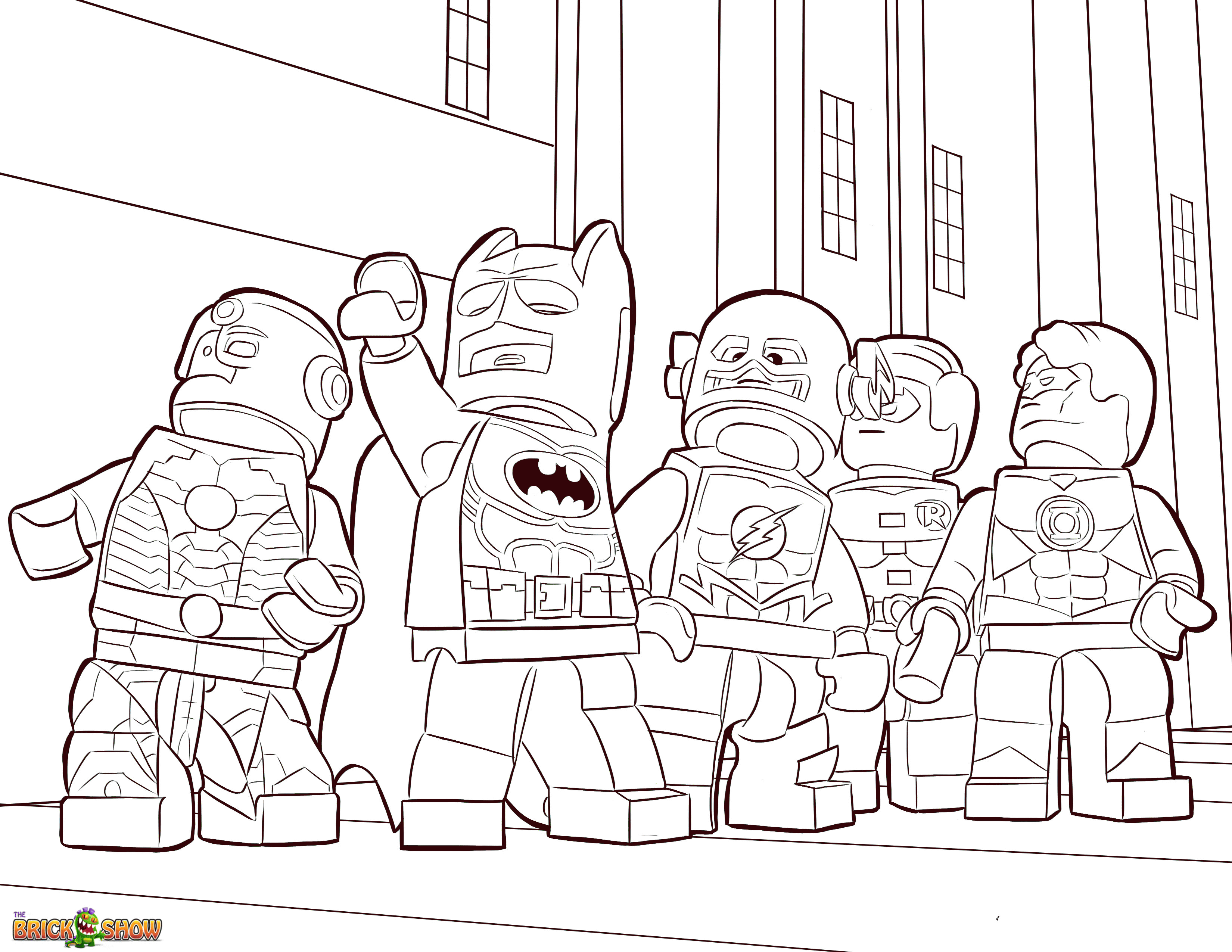 The LEGO Movie Coloring Pages : Free Printable The LEGO Movie