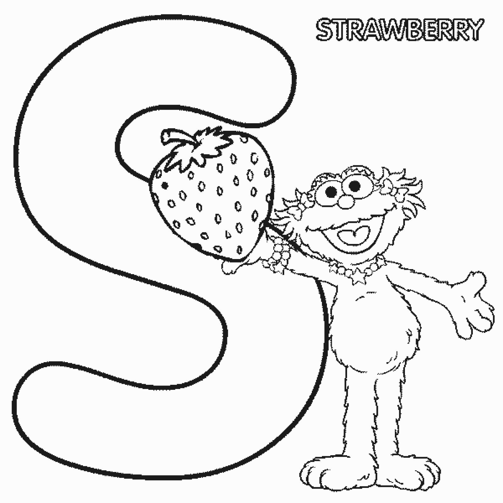 Letter S Coloring Page | Coloring Pages for Kids and for Adults
