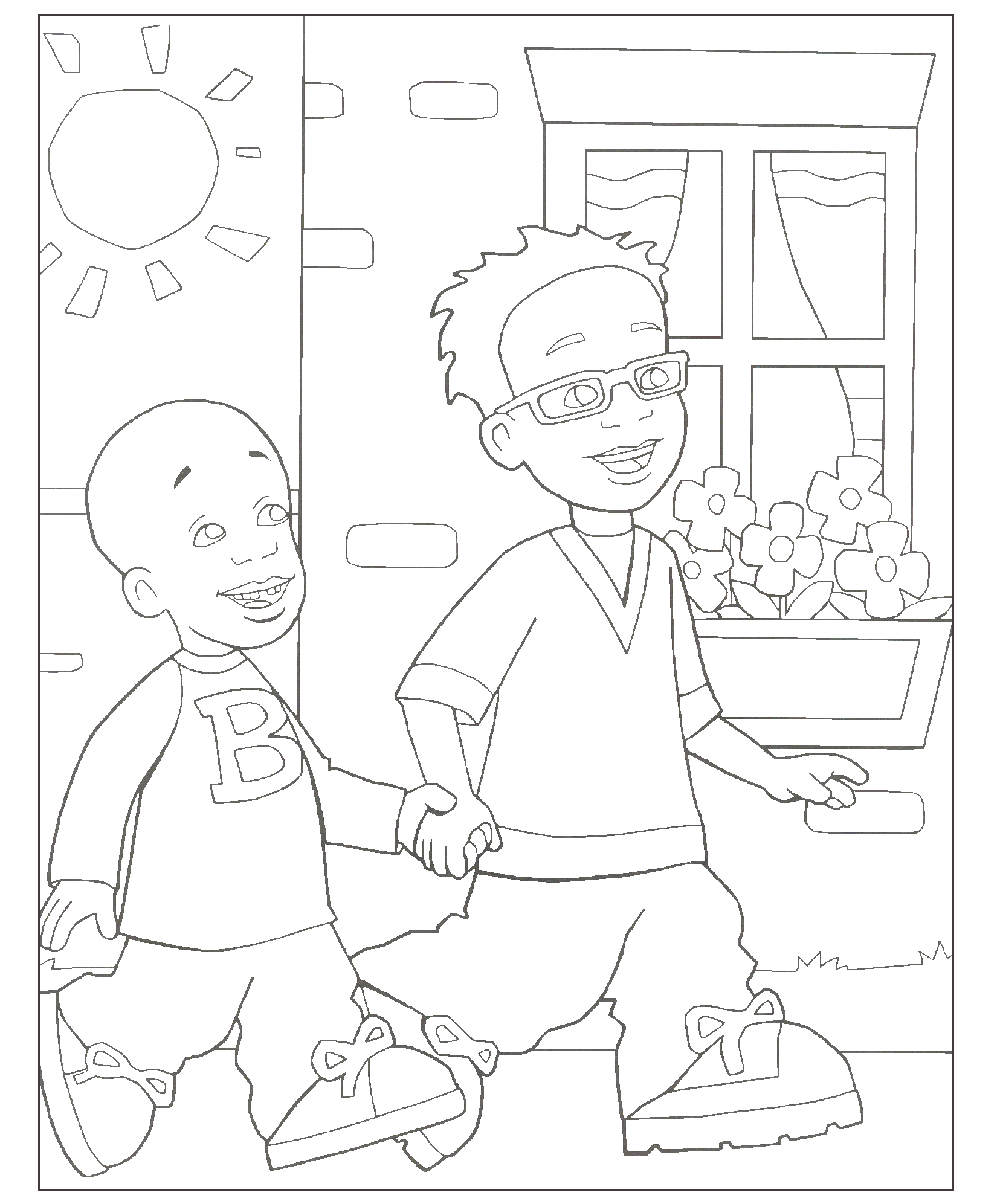Little Bill | Coloring Pages for Kids and for Adults