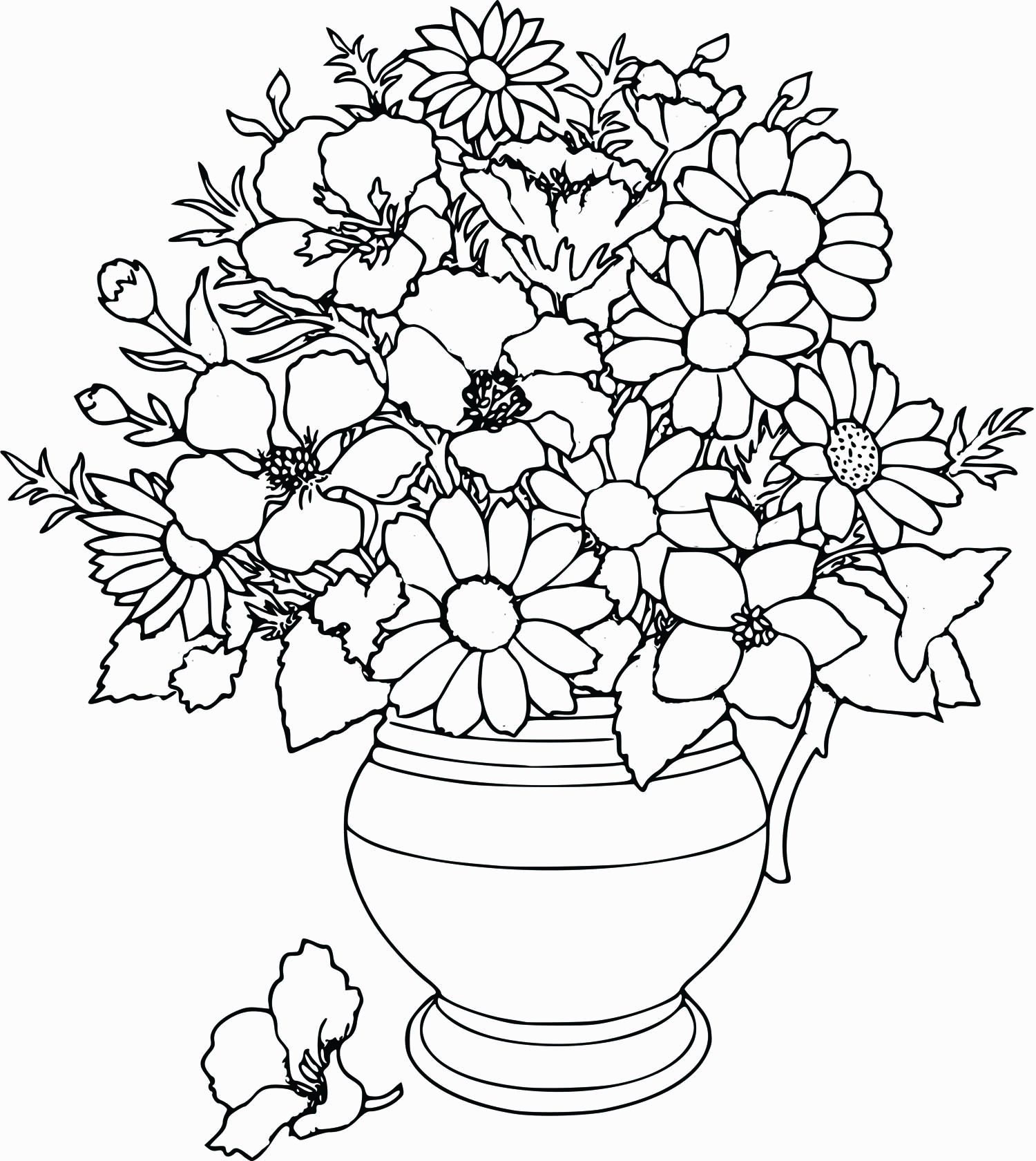 free coloring pages of flower 8 petals |Free coloring on Clipart Library