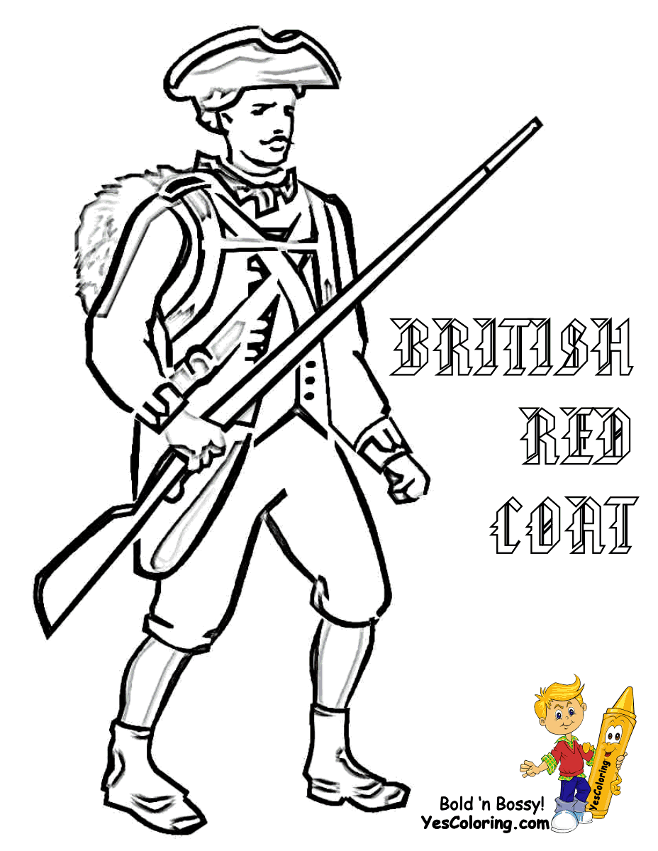Historic Army Coloring Page | Military | Army Picture| Civil War