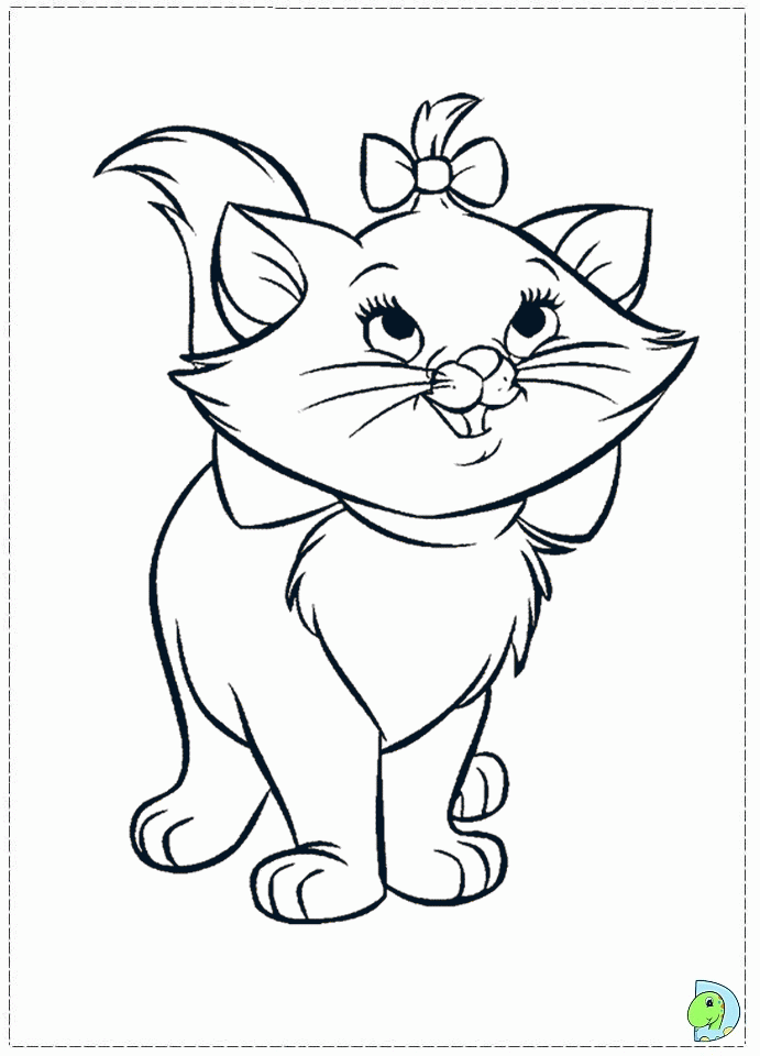 Free Marie Cat Coloring Pages Download Free Marie Cat Coloring Pages