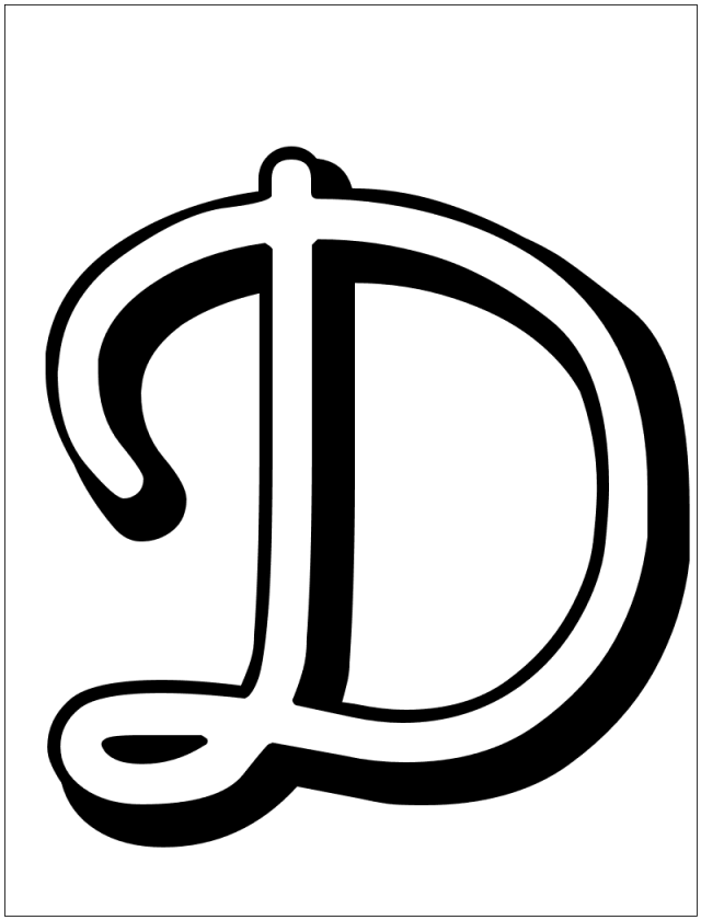 Free Letter D Coloring Pages Download Free Letter D Coloring Pages Png