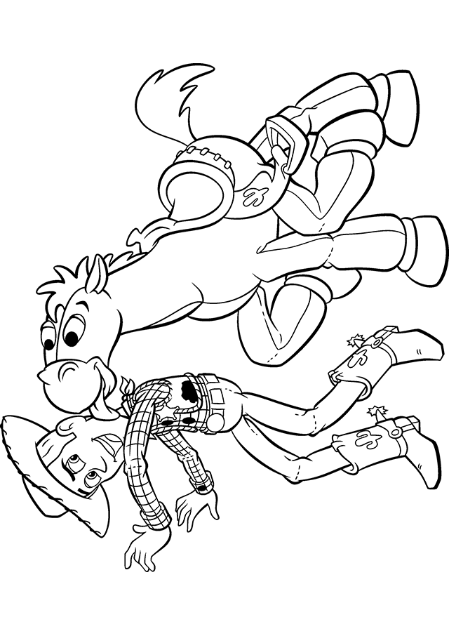 Toy Story Coloring Page | Free Printable Coloring Pages