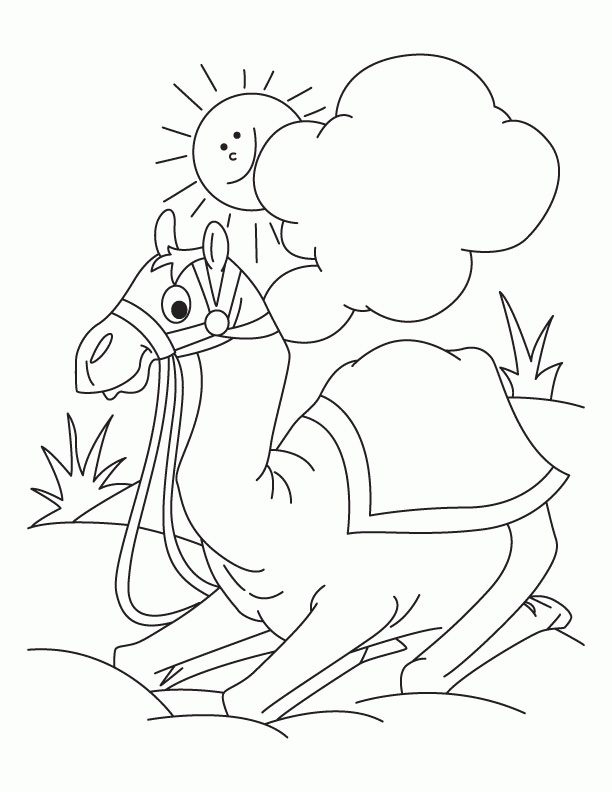 Free Desert Coloring Pages Download Free Desert Coloring Pages Png Images Free Cliparts On Clipart Library