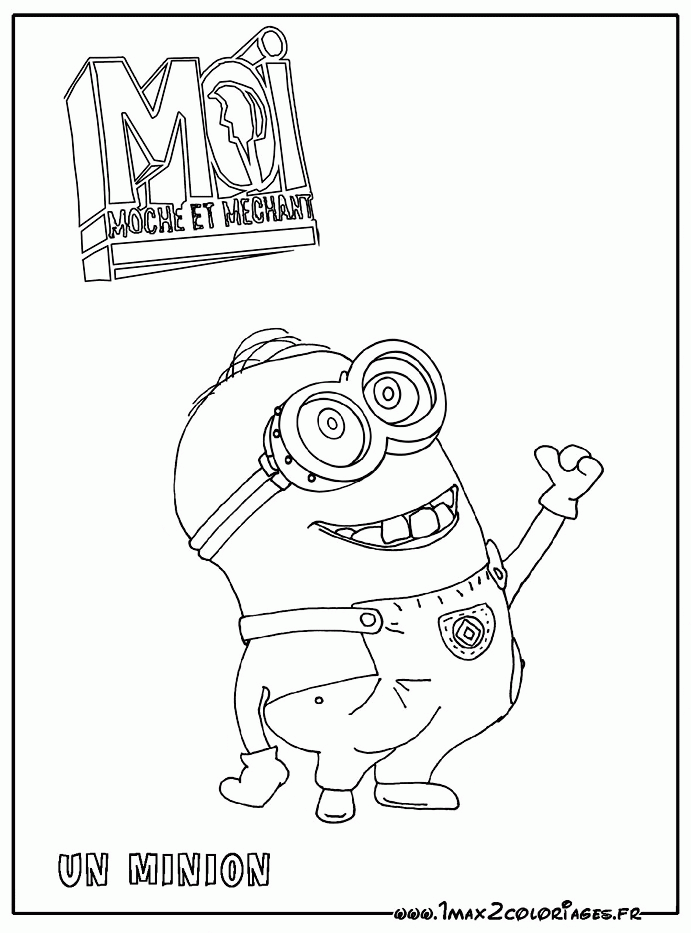 free minion coloring pages | The Coloring Pages