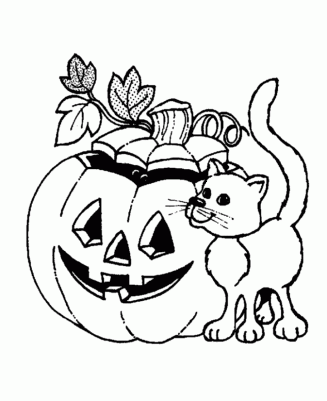 Pumpkin Coloring Page | Printable Coloring Pages