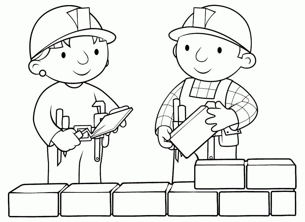 bob builder Colouring Pages