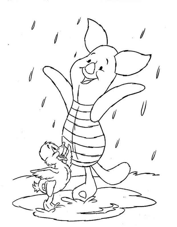 Piglet Coloring Page | Free Printable Coloring Pages