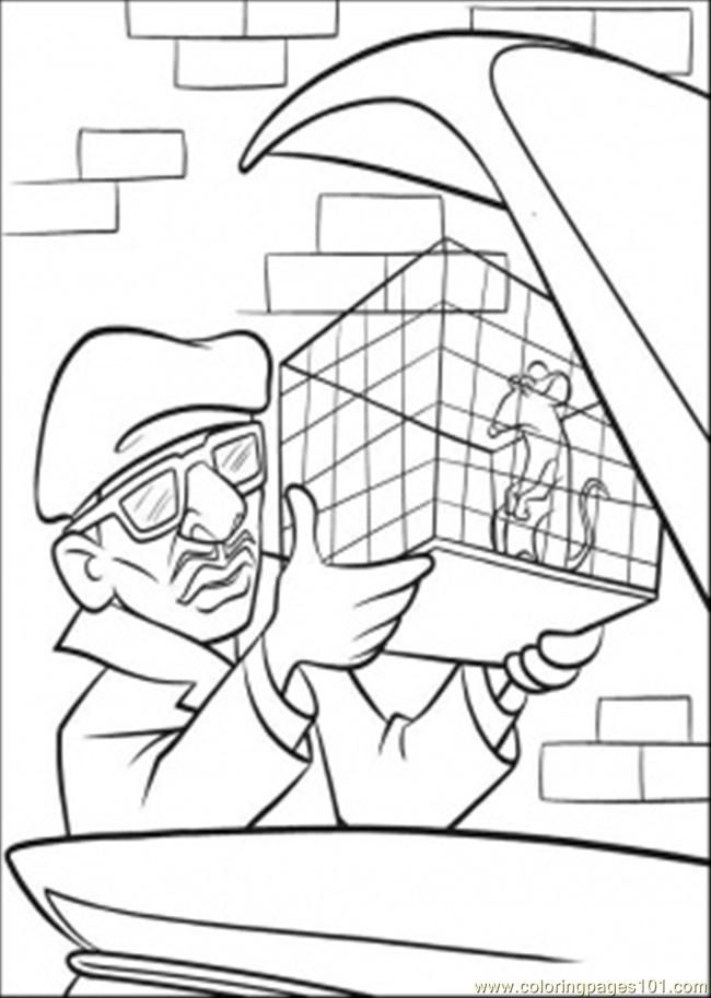 killer cartoons Colouring Pages