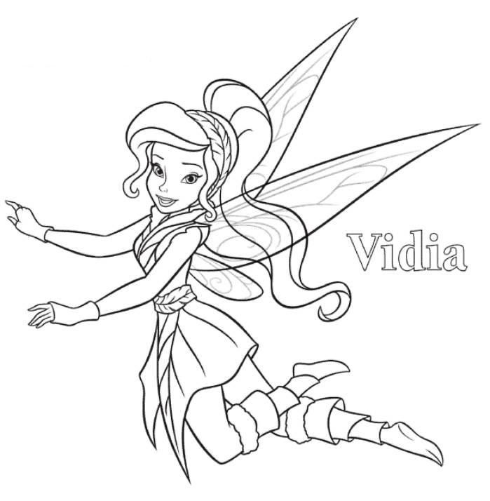 vidia tinkerbell coloring page | Drawing/colors