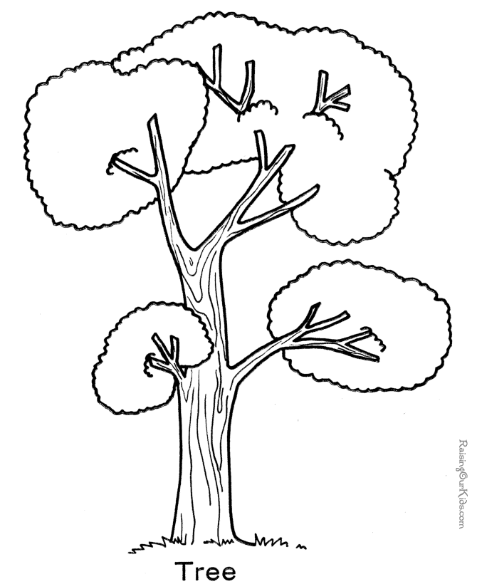 Arbor Day Coloring Page | Free Printable Coloring Pages