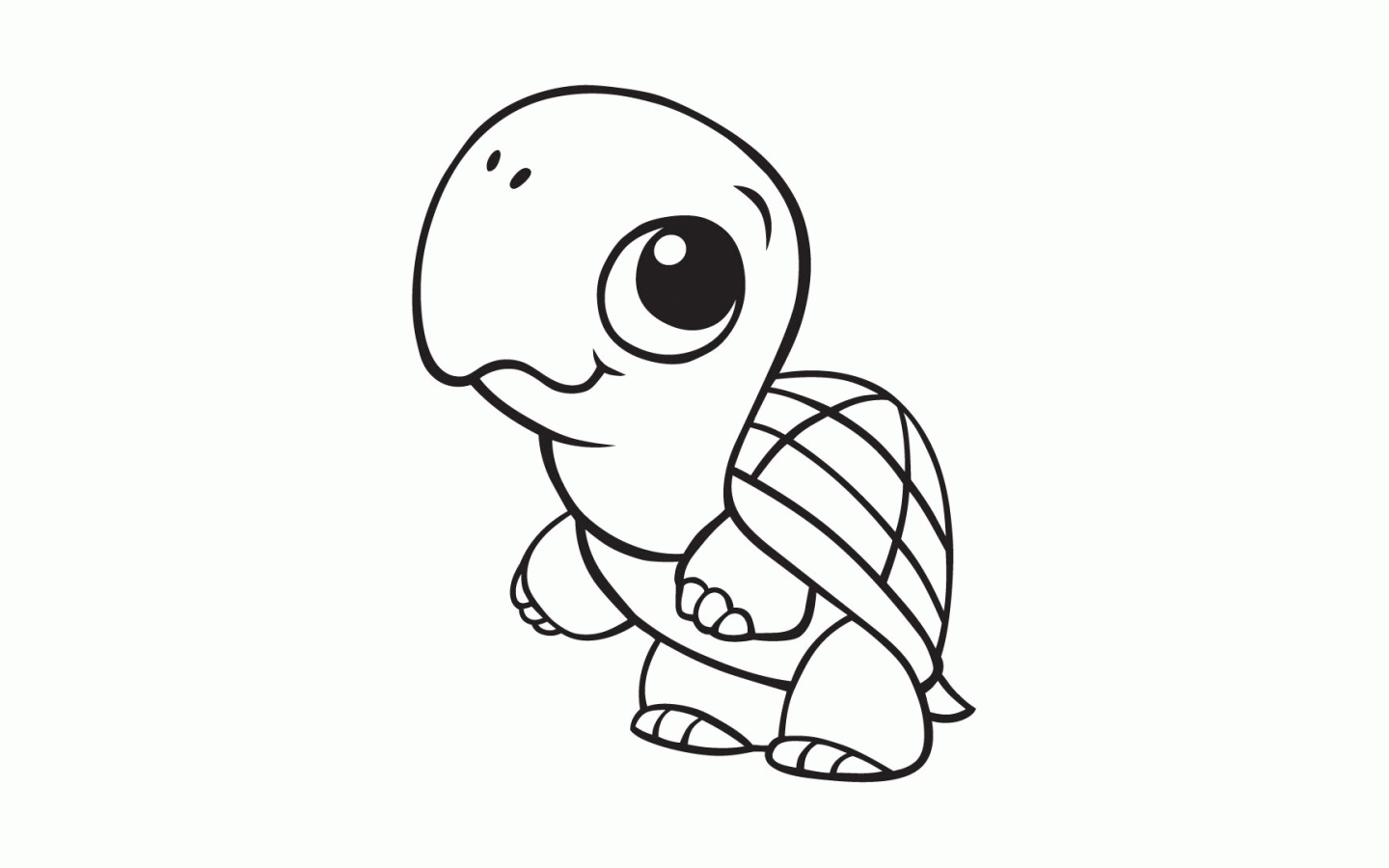 Free Coloring Pages Baby Cartoon Animals, Download Free Coloring Pages