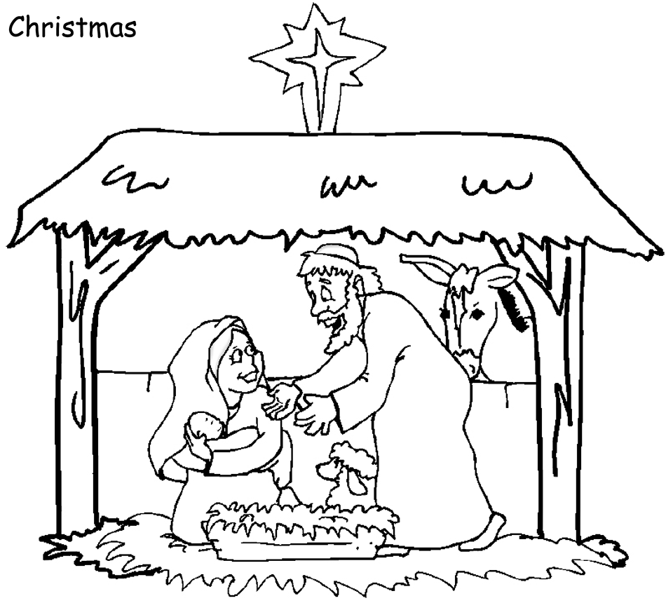 Free Christmas Bible Coloring Pages Free Download Free Christmas Bible 