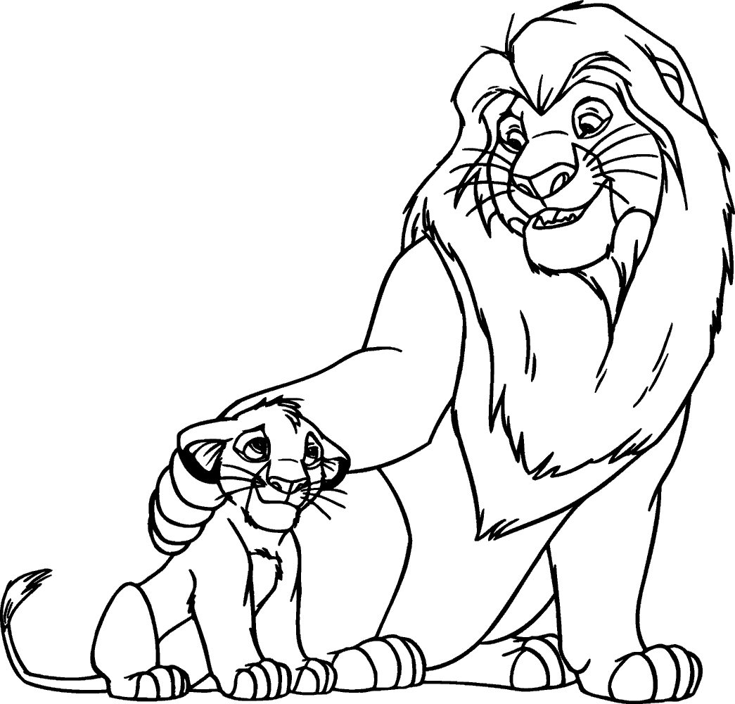 lion guard coloring pages