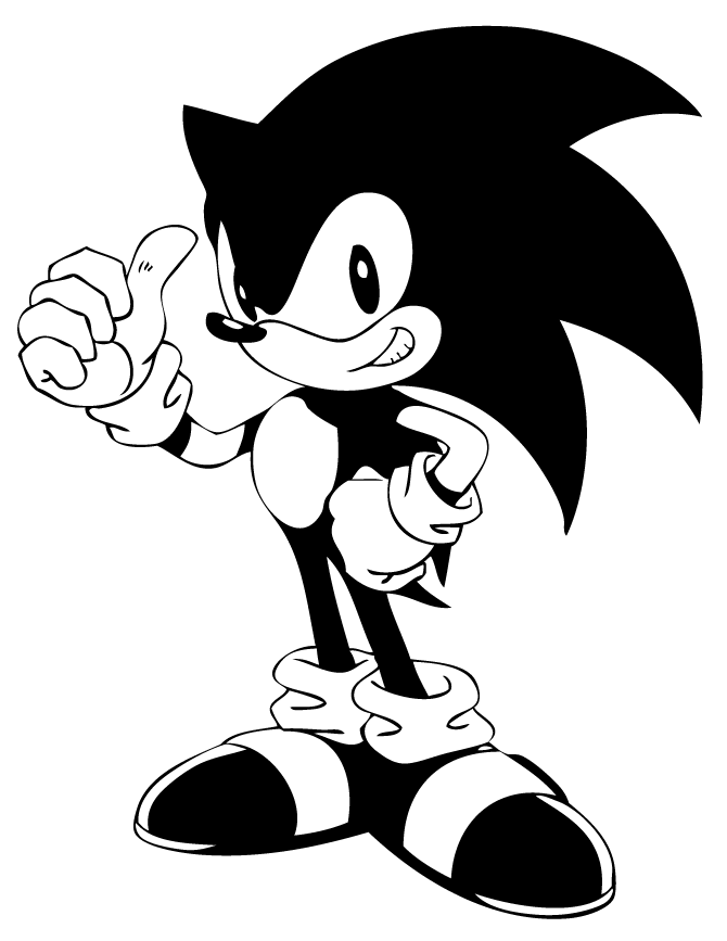 Sonic From Sonic X Clip Art Library