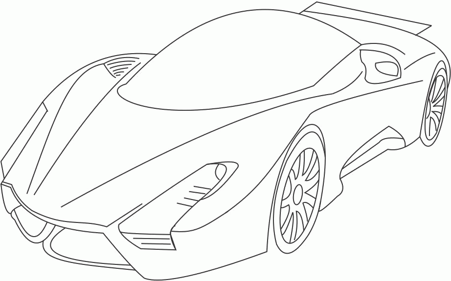 Sport-Bugatti-Veyron-Coloring