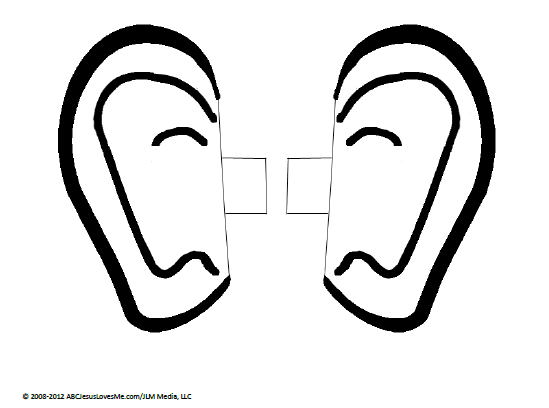 Template Of Ears