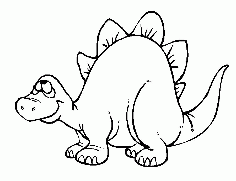 Clip Arts Related To : dinosaur coloring pages. 