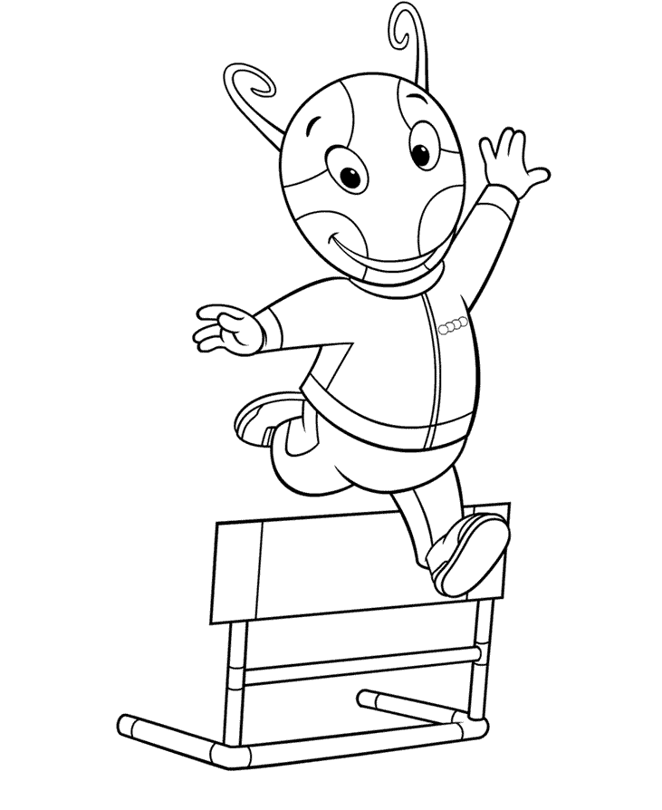 Backyardigans Coloring Page | Coloring Pages To Print