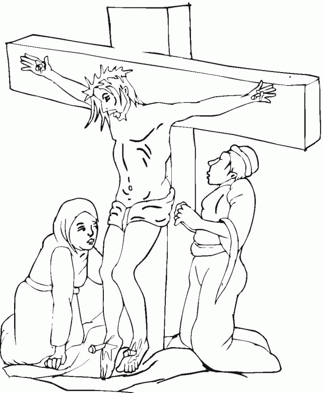 color page of jesus | Coloring Picture HD For Kids 