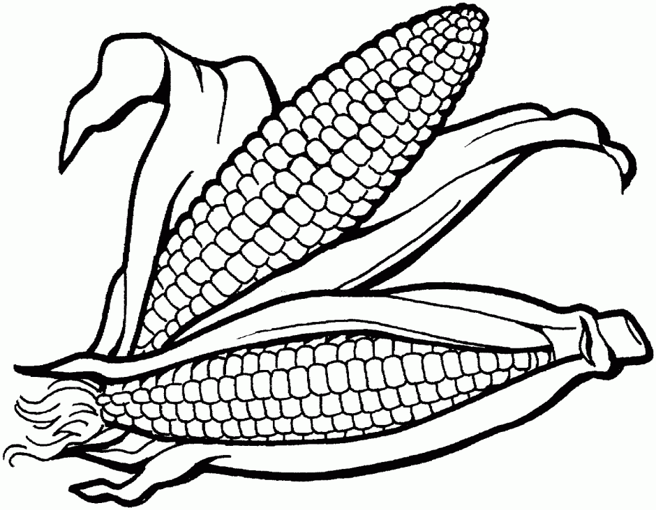 Free Indian Corn Coloring Page Download Free Indian Corn Coloring Page