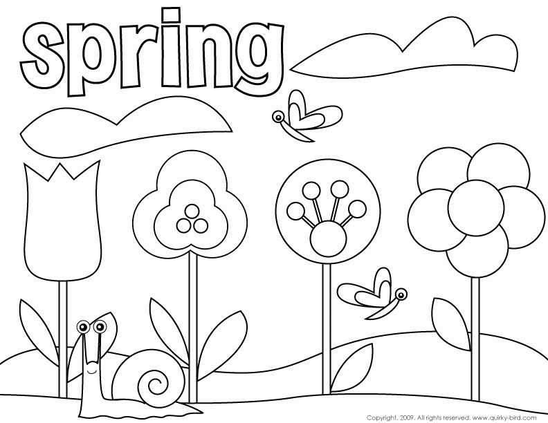 coloring page color your own great flower prints book