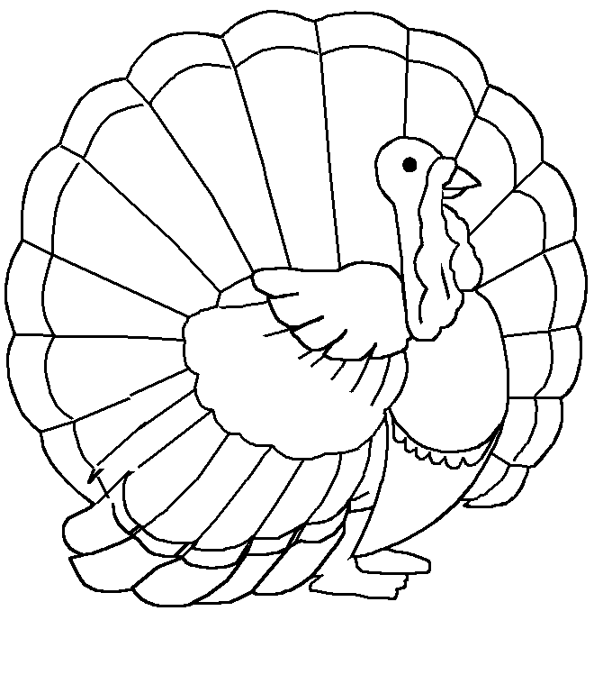 Turkeys Coloring Pages Free Printable Download | Coloring Pages Hub