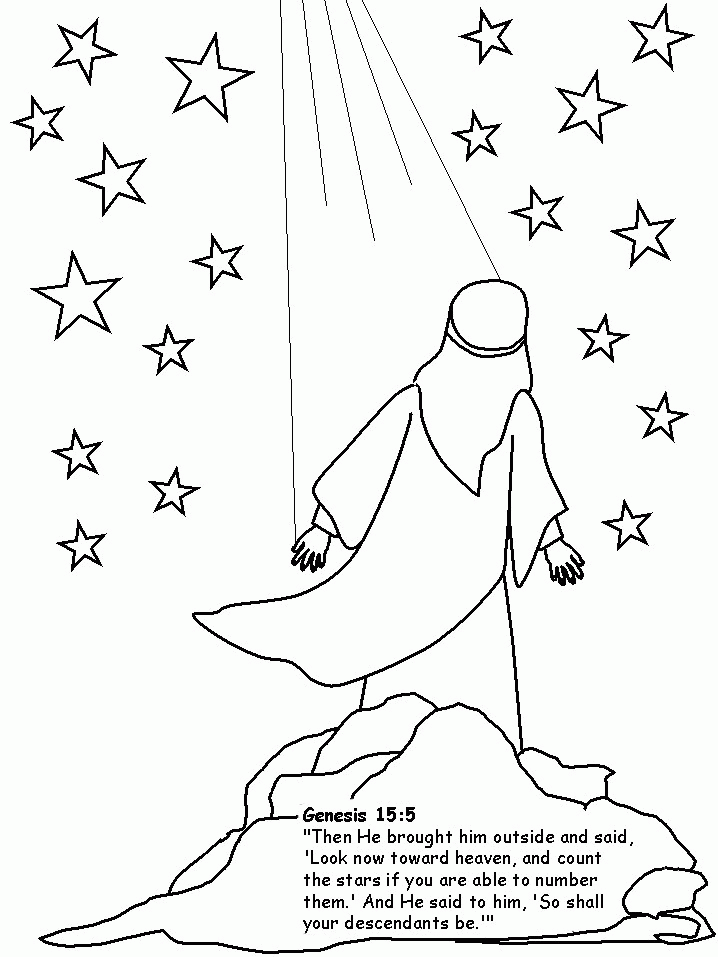 Abraham And Lot Coloring Page | Free Printable Coloring Pages