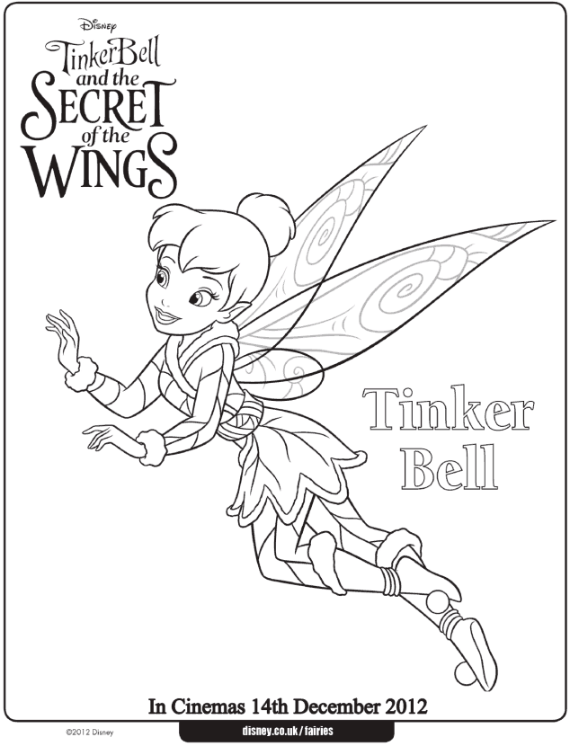 Tinkerbell Coloring Pages Online | Free Printable Coloring Pages