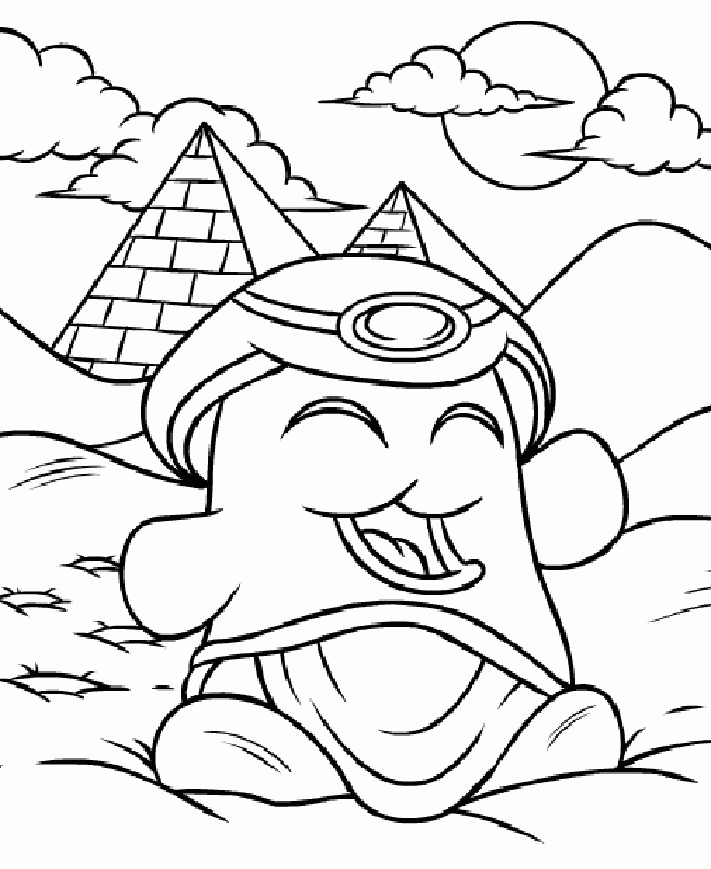 Goku Coloring Pictures | kids coloring pages | Printable Coloring