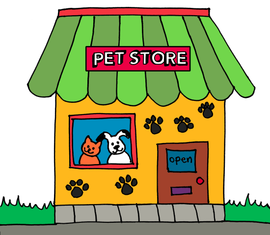 Pet Store Clipart