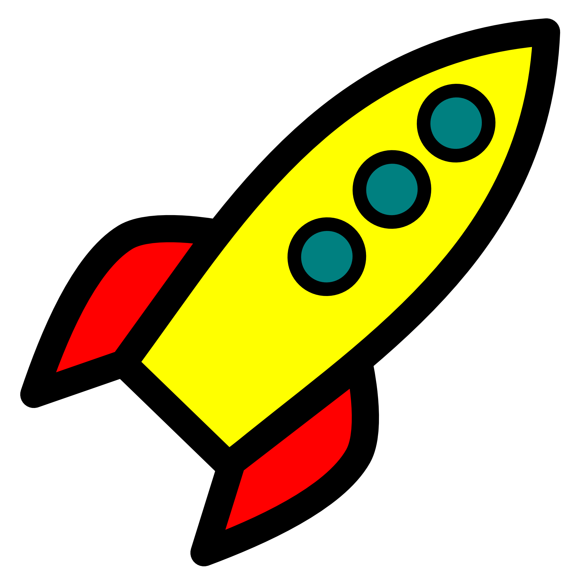 Rocket clip art clipart image