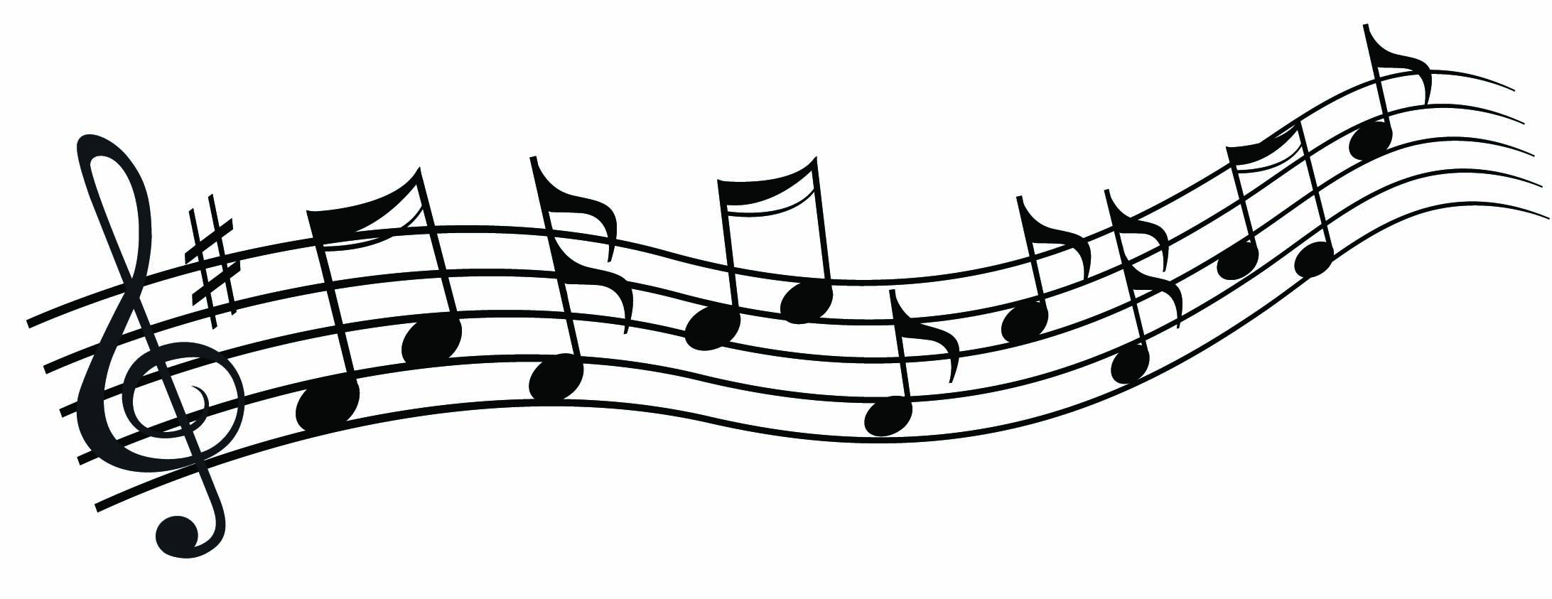 free music notes clipart