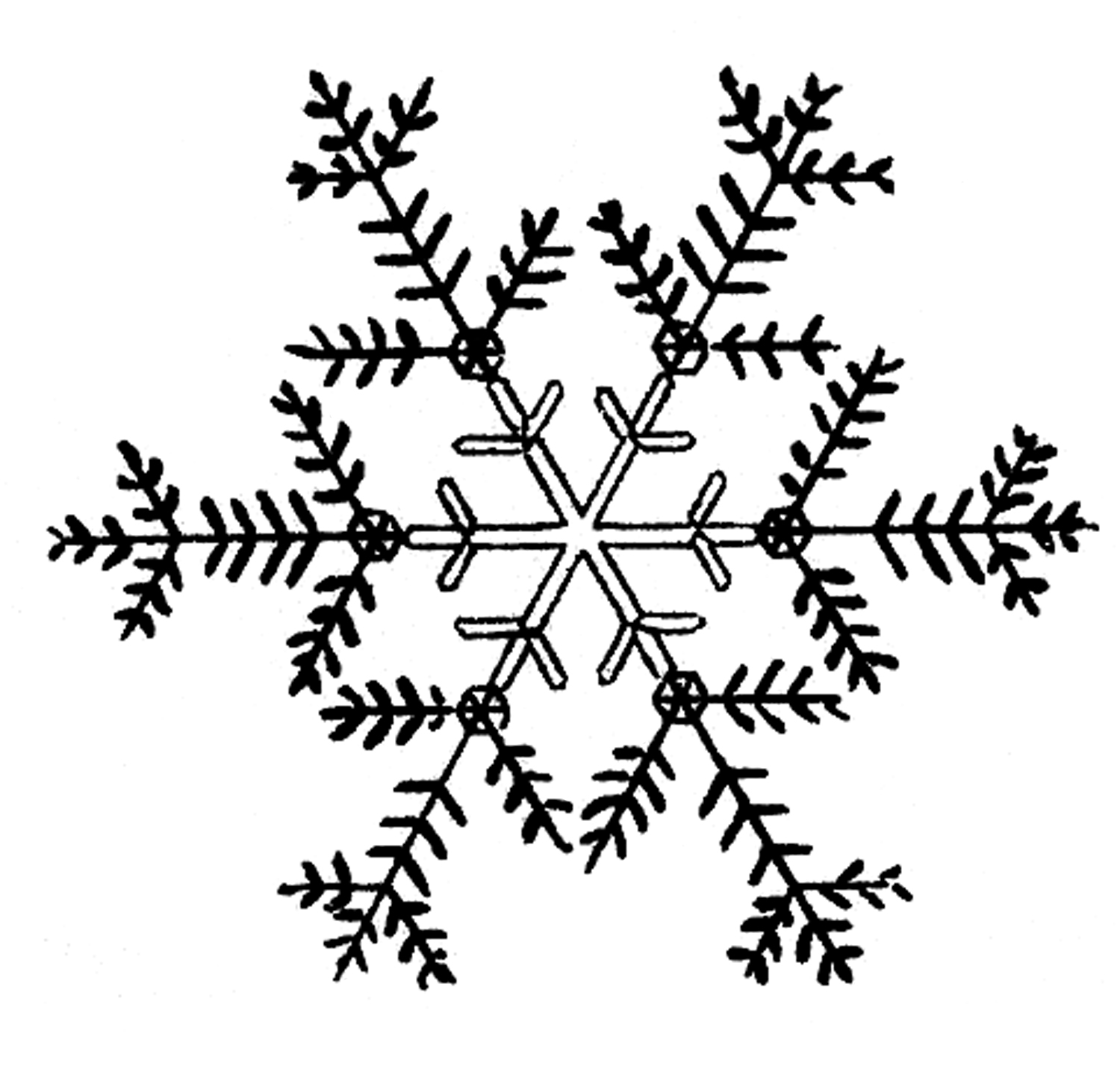 free snowflake clipart for mac - photo #16