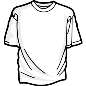 T Shirt Clipart Black And White