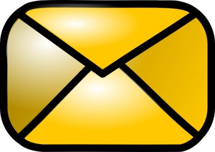 Closed Envelope Icon Clip Art 