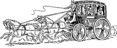 Free Stagecoach Clipart