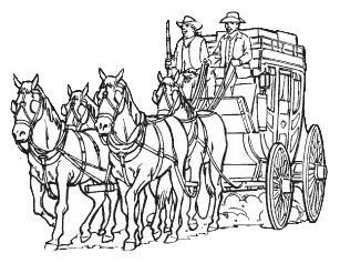 Pioneer Stagecoach