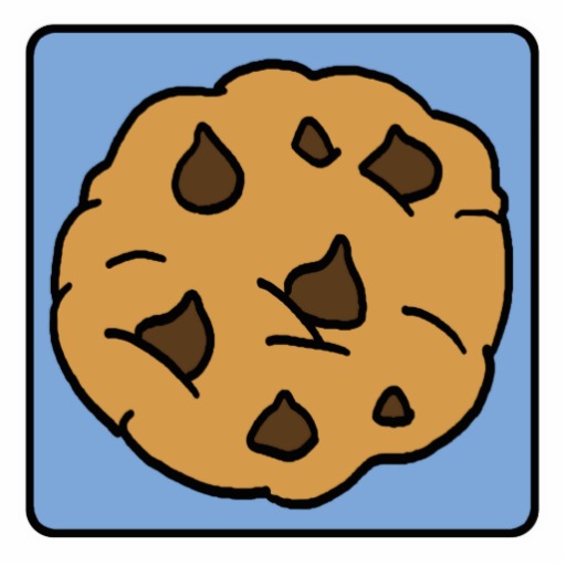 Clip Art Cookie With A Bite