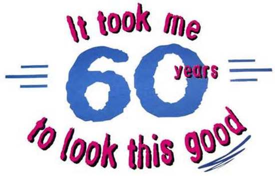 Happy Birthday 60 Clipart