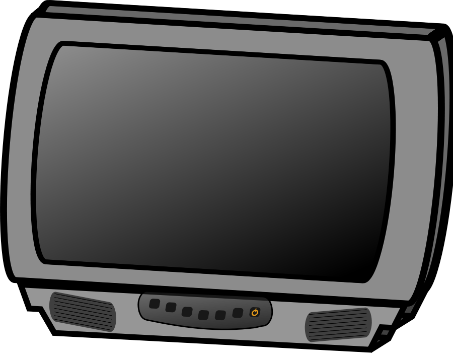 Television TV Clipart, vector clip art online, royalty free design