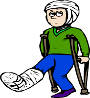 Injured Person Clipart
