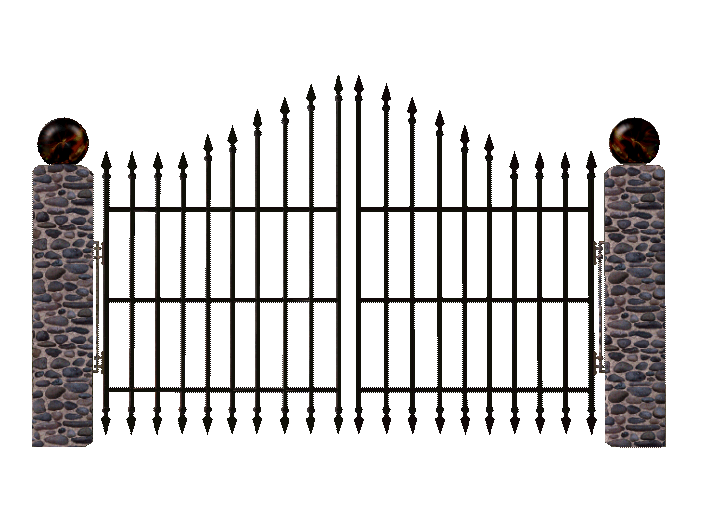 open gates clipart - photo #21