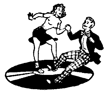 1950s Party Clipart