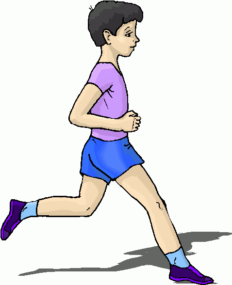 jog in place clipart