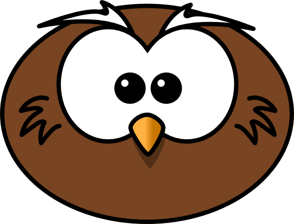 Owl Head Clipart 